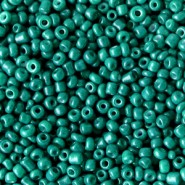 Seed beads 11/0 (2mm) Ultramarine green